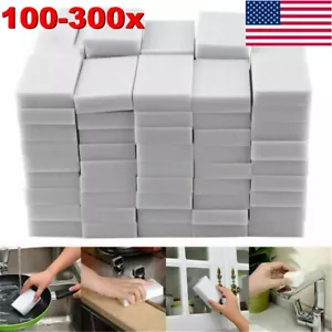 100-300* BULK PACK Magic Sponge Eraser Melamine Cleaning Cleaner Foam 3/4" Thick - Picture 1 of 15