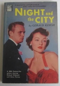 Night and the City Gerald Kersh PB Dell MapBack (1956) - Picture 1 of 1
