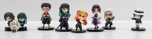 Q Posket Demon Slayer Set of 9 Pillar Mini Figures Japan F/S Bandai Banpresto - Picture 1 of 7