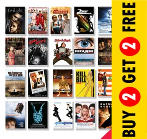 Classic 2000s Noughties Popular Filmplakate Movie Prints Filmplakat Wohndeko - Bild 1 von 60