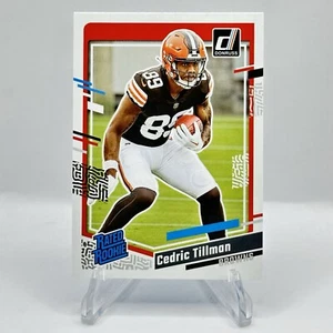 2023 Panini Donruss CEDRIC TILLMAN #321 RC Rated Rookie - Cleveland Browns - Picture 1 of 2