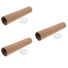 3pcs Paper Tube Blank Paper Tube Blank Cylinder Kids Crafting Paper Tube