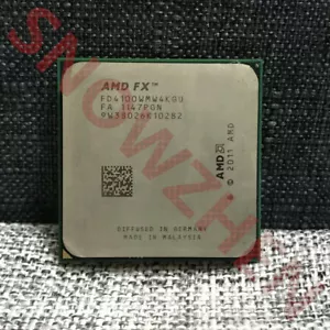 AMD FX 4100 CPU 3.6 GHz FD4100WMW4KGU Socket AM3+ Processor - Picture 1 of 3