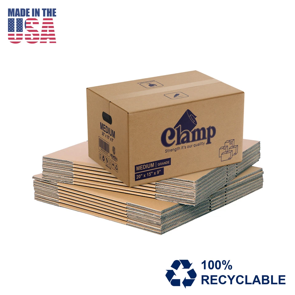 Champ Medium Moving Box 20" x 15" x 9" (Pack of 50) - Image 1 of 3