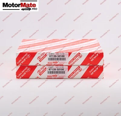 Lexus / Toyota Genuine OEM Charcoal Cabin Clean Air Filter 87139-50100 (2-Pack) - Image 1 of 4