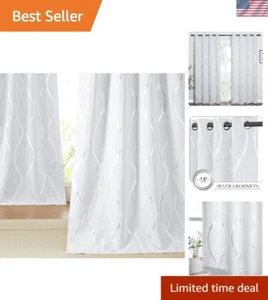 Tende oscuranti termoisolanti linea onde casual - design superiore passante 52x84 - Foto 1 di 11