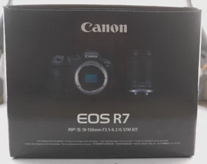 Canon EOS R7 32.5MP Mirrorless Camera (RF-S 18-150mm f/3.5-6.3 IS STM)(OPEN BOX) - Picture 1 of 13