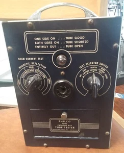 Vintage Philco Model 7053 Cathode Ray Tube Tester - Picture 1 of 5