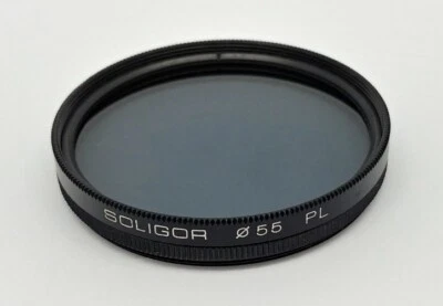 SOLIGOR Polarizer PL 55mm Filter (Made in Japan)  - Image 1 of 3