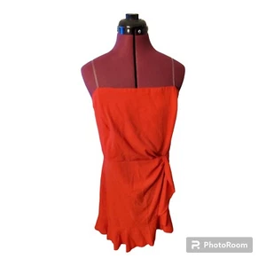 Speechless Juniors' Strapless Ruffle-Hem Dress - Red, Size 17 - Picture 1 of 5