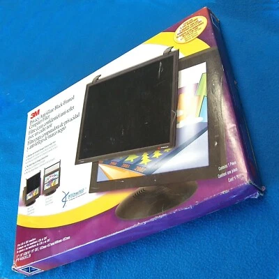 K509C 3M Privacy/Anti-Glare Black-Frame Filter Computer LCD CRT Monitor Screen - Image 1 of 4