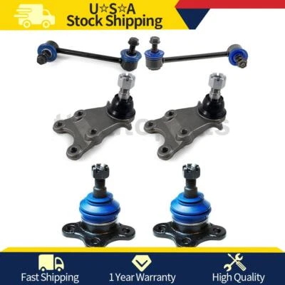 6PC Mevotech Front Upper Lower Sway Bar Link Kit For 1999 2000 Isuzu VehiCROSS - Image 1 of 4