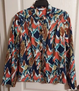 Chaqueta City Blues By Koret Multicolor L/S Botón Frontal Bolsillos - Med/LG  - Imagen 1 de 11