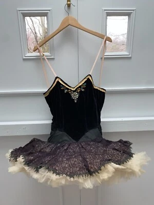 Vintage Ballerina Ballet Dancer Tutu. Lace and Jewels. Handmade. Looks Antique. - Image 1 of 4