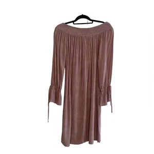 Knox Rose off-the-shoulder pink dress size medium (K) - Picture 1 of 6