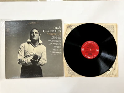 Tony Bennett’s Greatest Hits Vol. 3 Vinyl LP 1965 Columbia CS9173 Foto 1 de 2