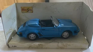 Maisto Special Edition Porsche 911 Carrera (1997) 1:24 NIB (Blue) No. 31938 - Picture 1 of 9