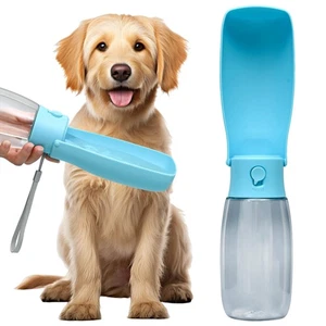 Dog Water Bottle, Leak Proof Portable Puppy Water Dispenser, Travel Puppy Wat... - Picture 1 of 7