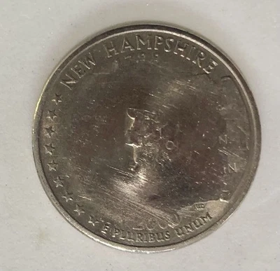 2000 NEW HAMPSHIRE ERROR COIN  QUARTER  BROADSTRUCK PRESS RARE COLLECTIBLE - Image 1 of 4