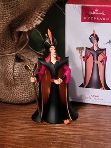 2023 Hallmark Ornament    "JAFAR"   DISNEY ALADDIN   LIMITED EDITION - Picture 1 of 5