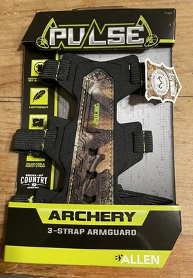 Allen Pulse 3-Strap Arm Guard - Image 1 of 2