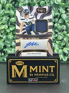 Jack Westover 2024 Panini Select RPA Silver Prizm Rookie Patch RC Auto /199 - Picture 1 of 2