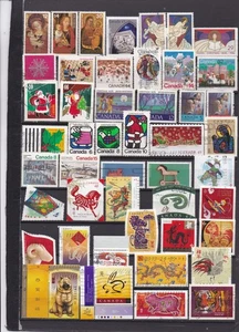 Canada  Used Christmas Stamps  Lot  (C30) - Bild 1 von 1