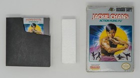 Jackie Chan's Action Kung Fu GAME & BOX (No manual) Nintendo NES