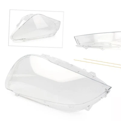 Front Left Side Headlight Lens Cover Adorn For BMW 7 series F02 F01 09-15 Car wa - Image 1 of 4