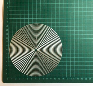 Large 22pcs Plain Edge Circles Die Set - Largest Die Measures 13.3 X 13.3cm - Picture 1 of 3