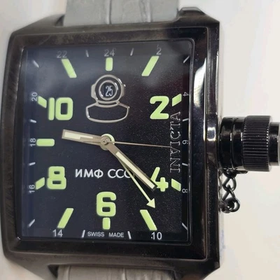 Invicta Men's Signature Russian Diver Watch Black Dial GMT 45mm 7189 Swiss Made - Image 1 of 4