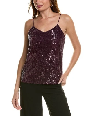 Cami Anne Klein para mujer con cuello en V, l, púrpura talla L precio de venta sugerido por el fabricante 69 USD Foto 1 de 2