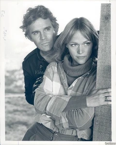 1979 Dack Rambo Katherine Cannon Actress Celebrities Famous Press Photo 7X9 - Picture 1 of 2