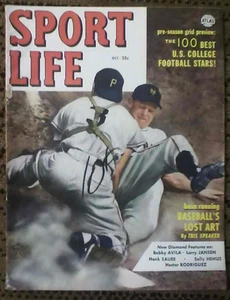 40% OFF Sport Life, Oct. 1952, Larry Jansen - New York Giants Cover, Ex Cond! - Picture 1 of 1