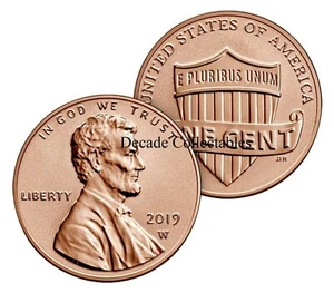 2019 W Lincoln Penny Reverse Proof West Point Struck #2 of 3 this year *IN HAND* - Picture 1 of 6