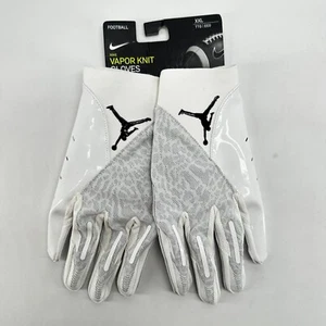 Nike Jordan Vapor Knit Football Gloves Gray Unisex 2XL With Magnigrip Technology - Picture 1 of 7