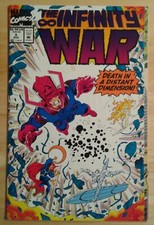 Infinity War #3 Marvel Comics Wraparound Cover Newsstand Avengers Thanos Kang