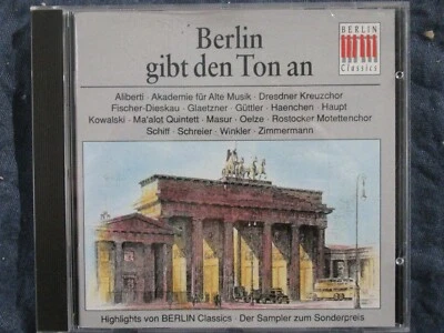 BERLIN GIBT DEN TON AN Highlights von BERLIN CLASSICS / CD 1993 DSB BC 4001-2 - Bild 1 von 2