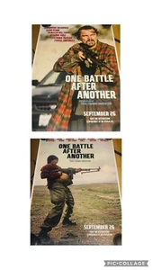 ONE BATTLE AFTER ANOTHER Original 27X40 DS Movie Poster PT Anderson DiCaprio SET - Picture 1 of 3