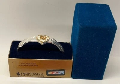 #18 Kyle Busch / Bobby Labonte - серебро и золото - сердце браслет - NASCAR - Изображение 1 из 4