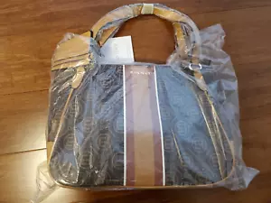 ELLEN TRACY “HORSEBIT COLLECTION” DOUBLE HANDLED SATCHEL - Picture 1 of 7