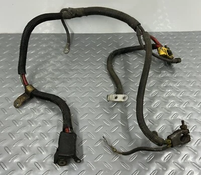 01 Jeep Wrangler TJ 4.0 Manual Transmission   Battery Cable Wiring Harness Oem - Image 1 of 4