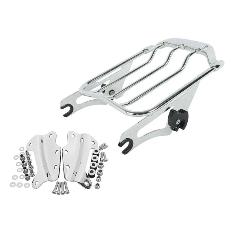 Portaequipajes 2-up 4 puntos accesorios de acoplamiento aptos para Harley Road Glide 2009-2013 Foto 1 de 4