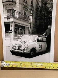 ORG 1964 Mini Cooper Mk1 Coupe Des Alpes RALLY J Lowrey Margaret Mackenzie PHOTO - Picture 1 of 2