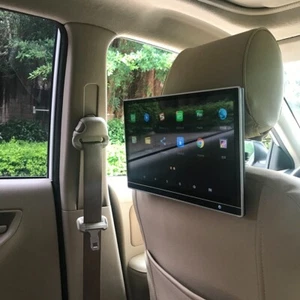 Android 12 Headrest With Monitor For Chevrolet Camaro Rear Entertainment System - Picture 1 of 10
