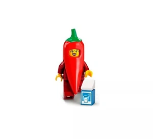 NEU LEGO Serie 22 71032 - Chili Kostüm Fan Mini Figur Spicy Cosplay Milch CMF - Bild 1 von 1