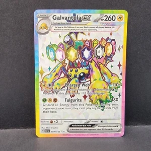 Galvantula ex 159/142 Stellar Crown Tera Ultra Rare Full Art Pokemon - Picture 1 of 2