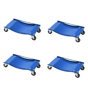 4X Car Wheel Dollies Car Skates Dolly Van Positioning Garage Jack For Moving Car - Picture 1 of 19