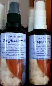 Magnesium-Öl Spray - hochreine 33 % ige Lösung für die Haut, 50 ml Violettglas - Bild 1 von 2