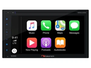 Nakamichi 6.8" 2 DIN Screen w/ Car Play & Android (NA3605) New Retail Box - Picture 1 of 7